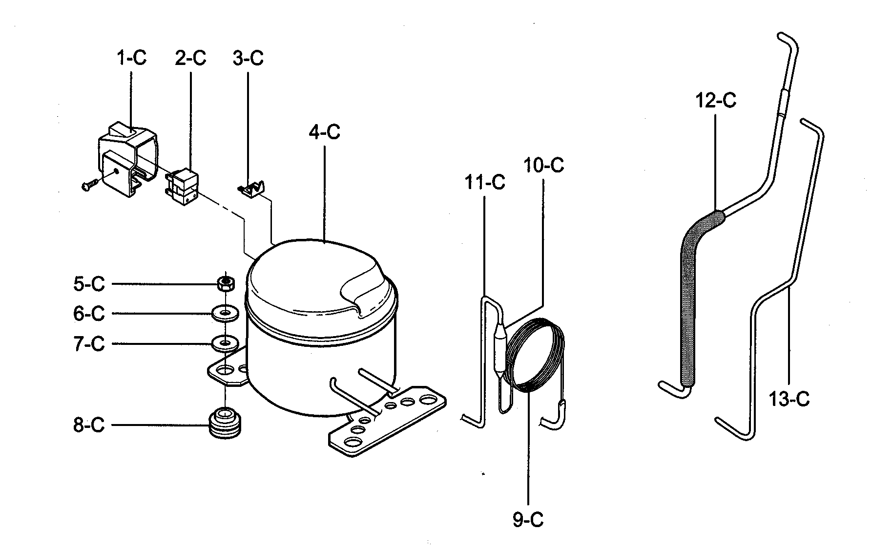 Compressor parts