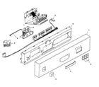 Bosch SHU3322UC/06 fascia panel diagram