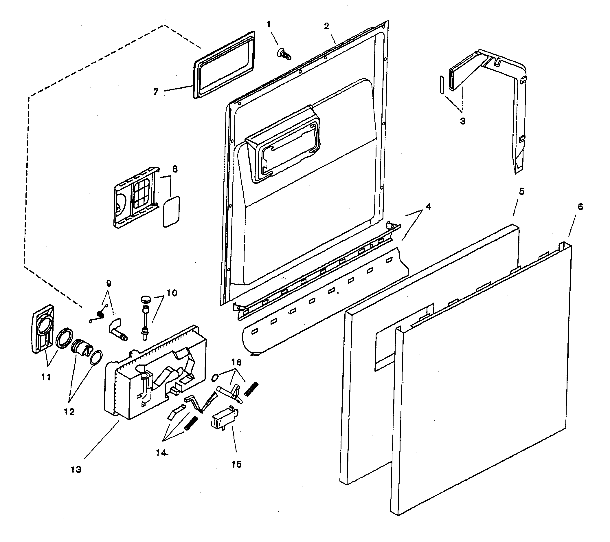 Door assy