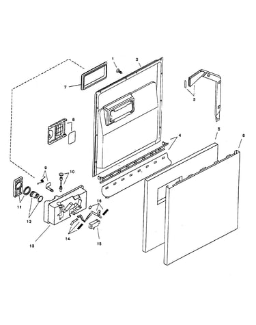 Door assy