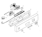 Bosch SHU3305UC/11 fascia panel diagram