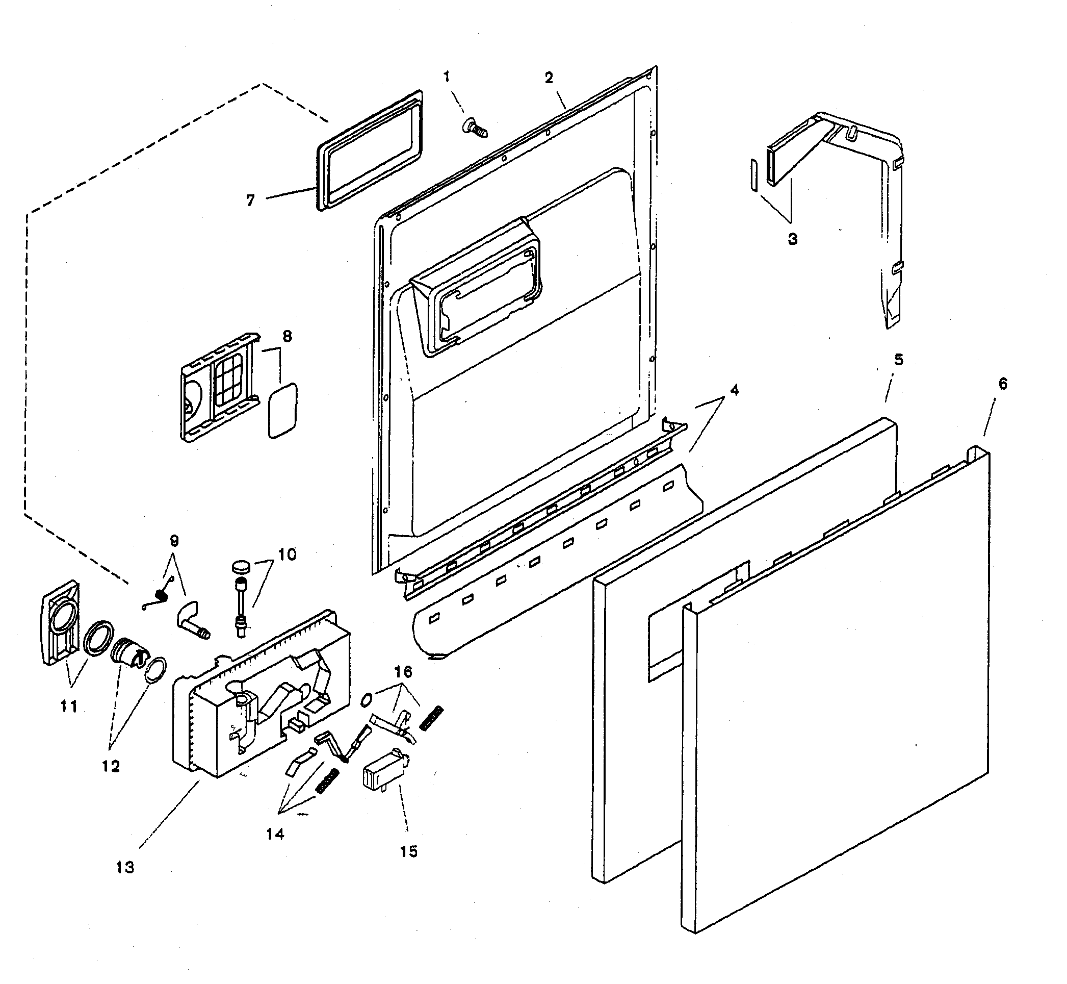 Door assy