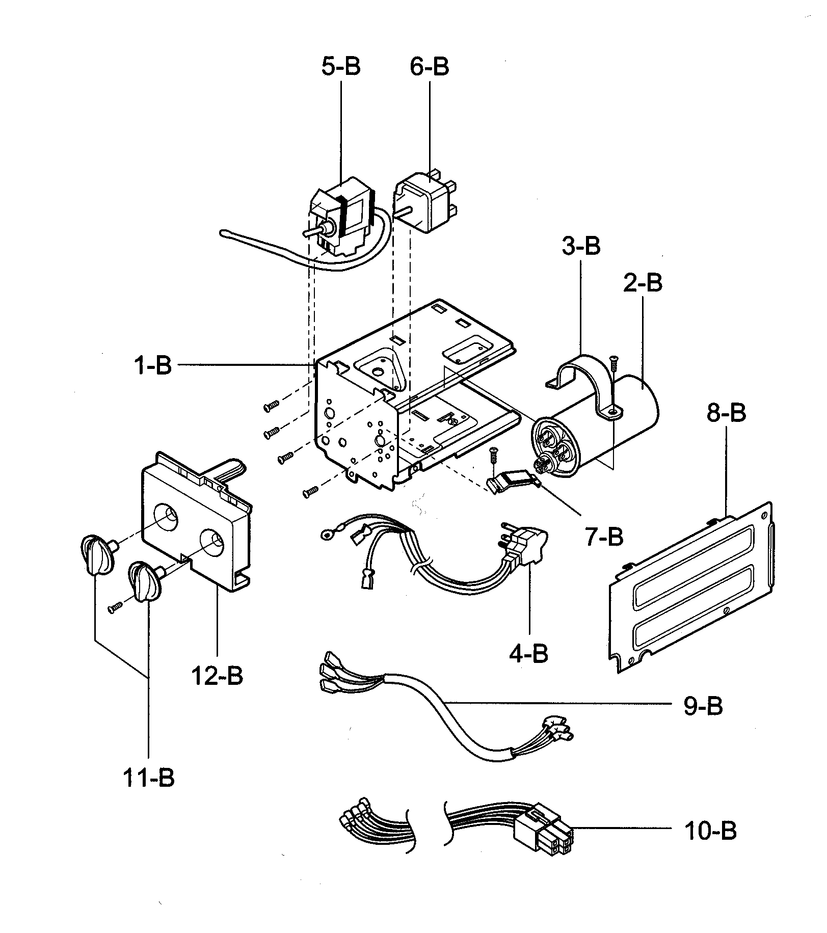 Control box assy