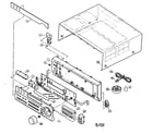 JVC RX-8010VBK cabinet parts diagram