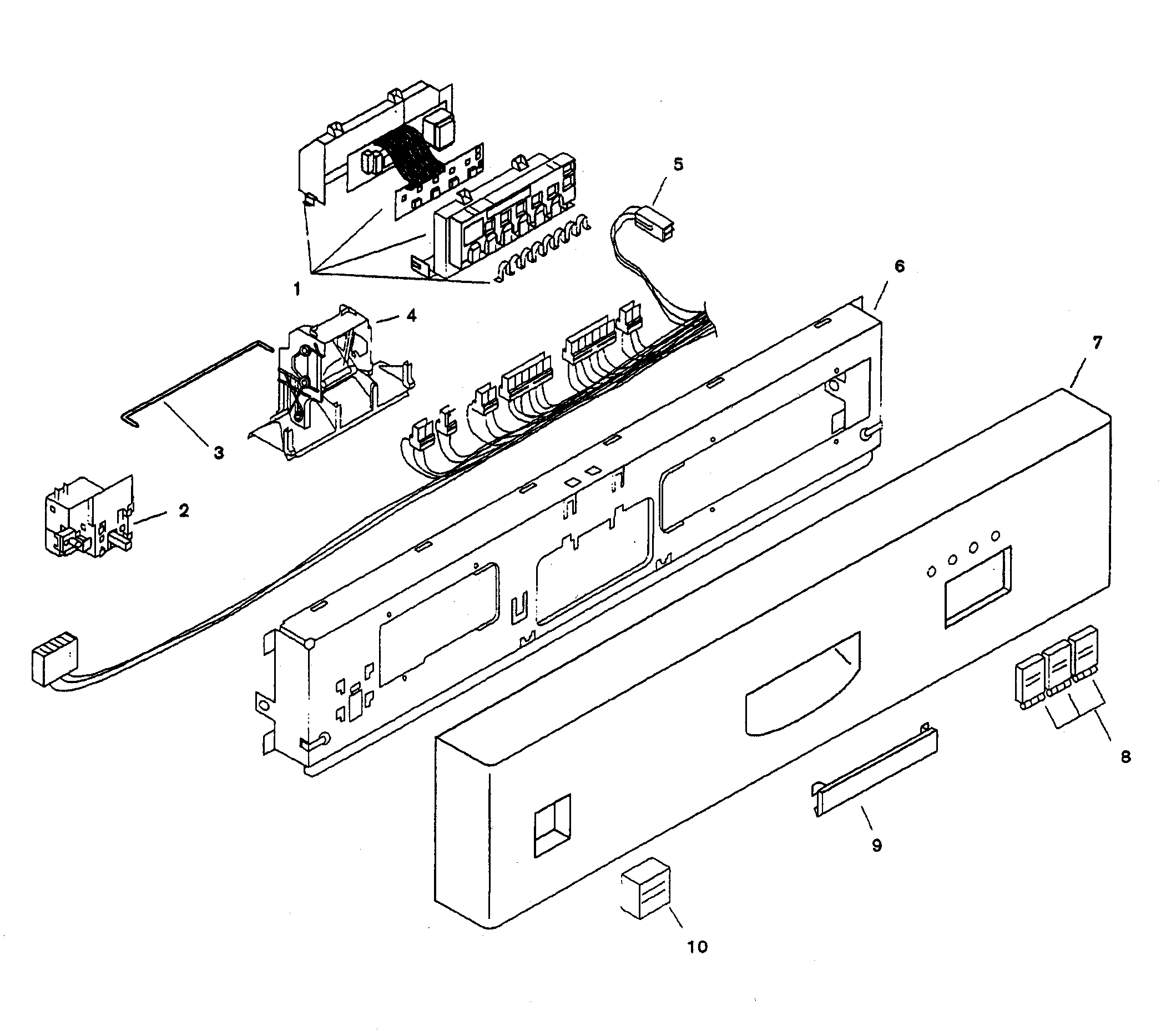 Fascia panel
