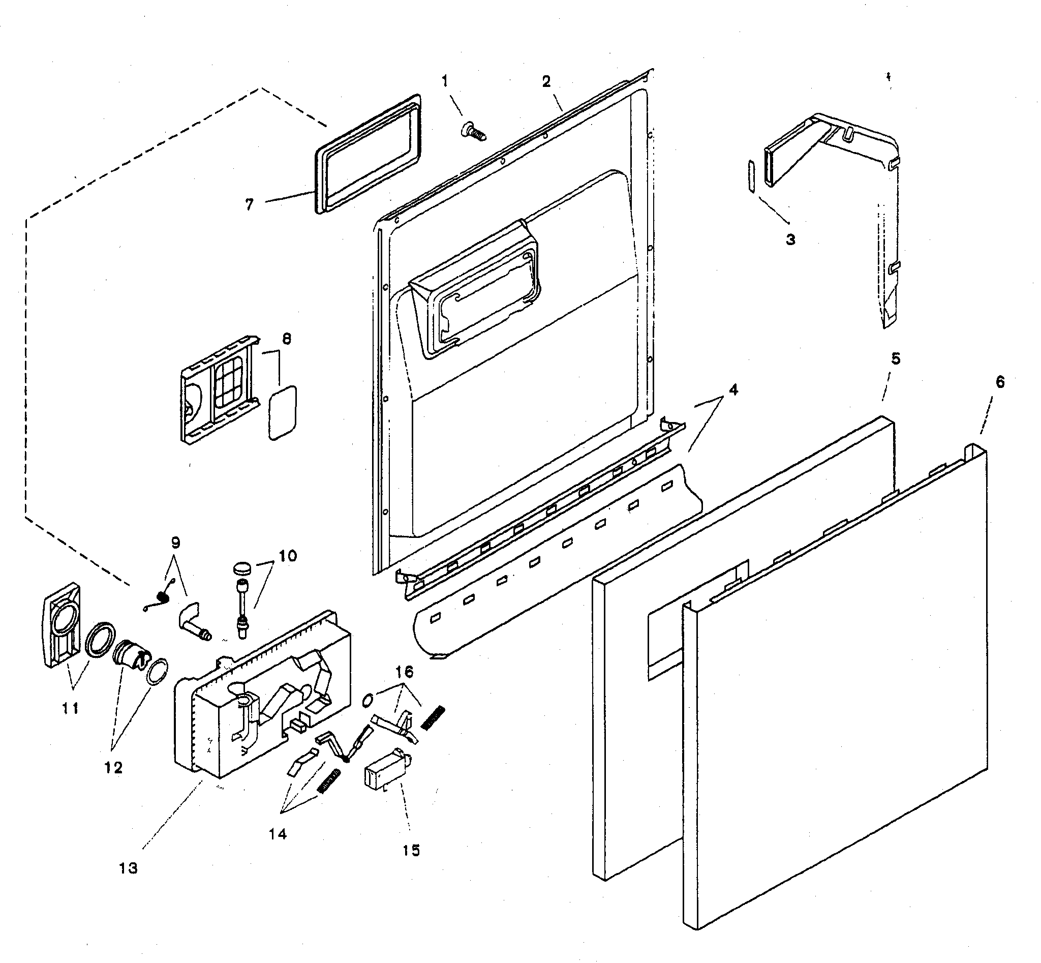 Door assy