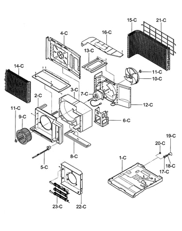 Air handling/cycle parts