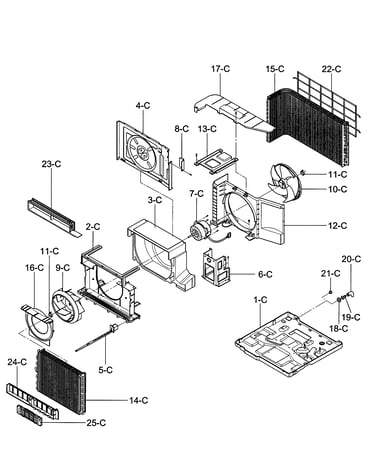 Air handling/cycle parts