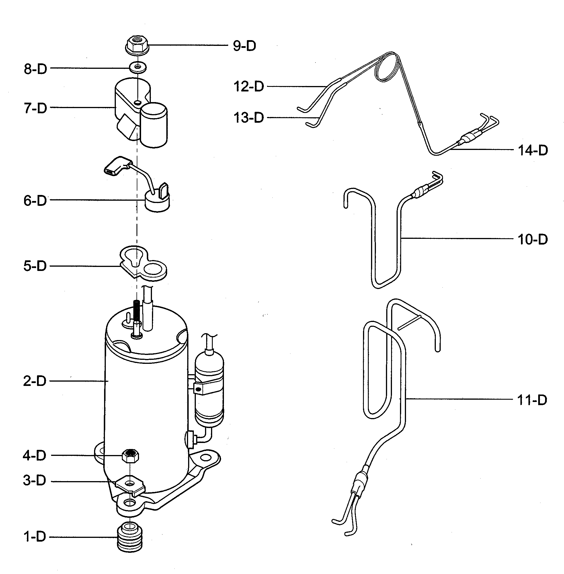 Compressor parts