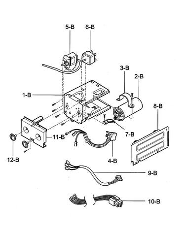 Control box assy