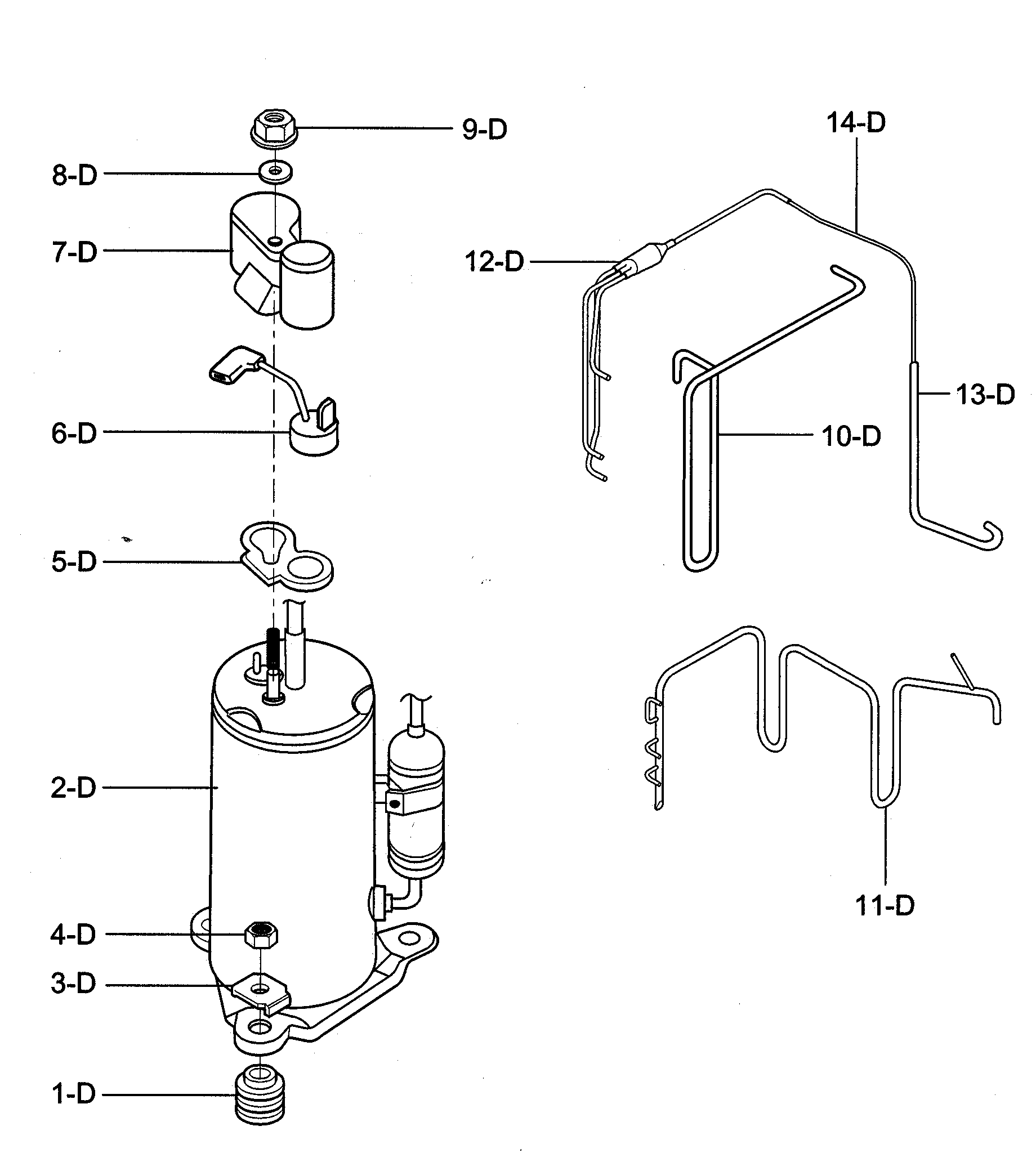 Compressor parts