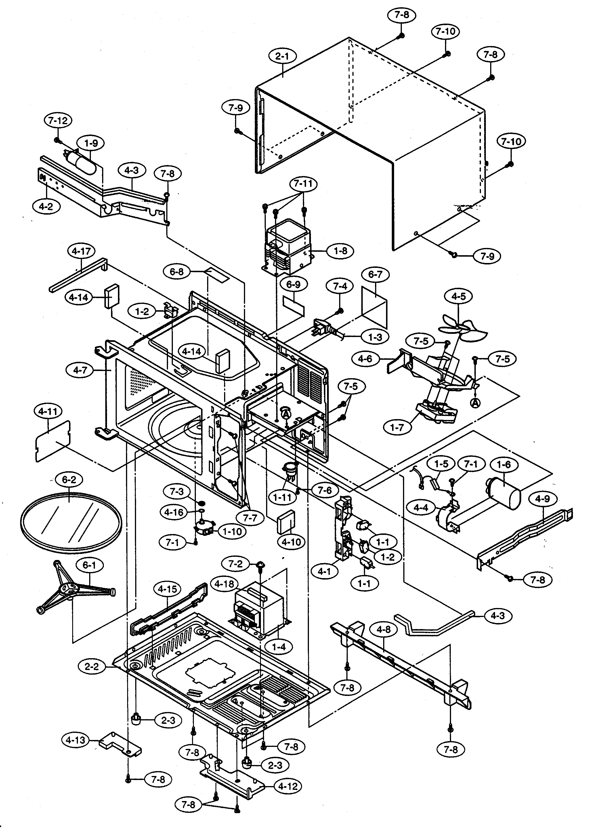 Oven/cabinet parts