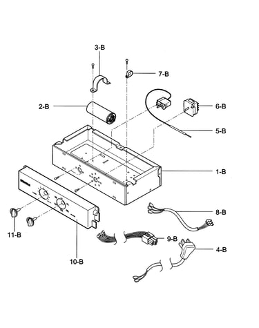 Control box assy