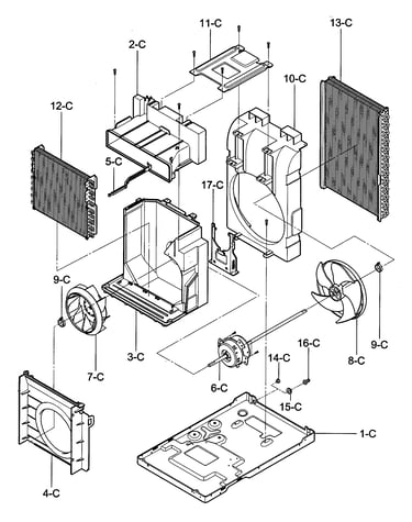 Air handling/cycle parts