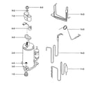 Kenmore 58072126200 compressor parts diagram