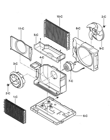 Air handling/cycle parts