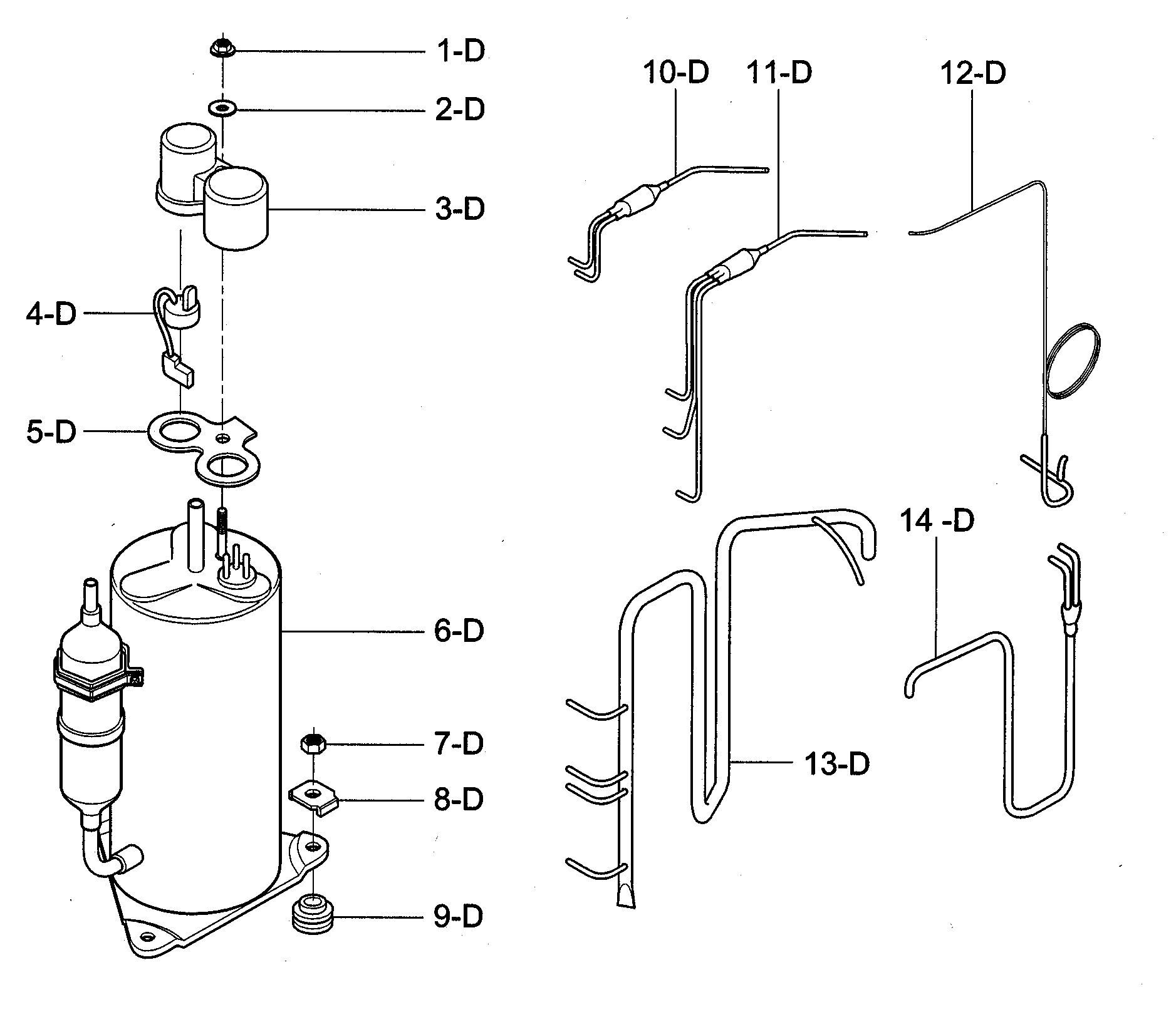 Compressor parts