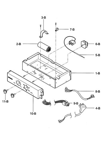 Control box assy