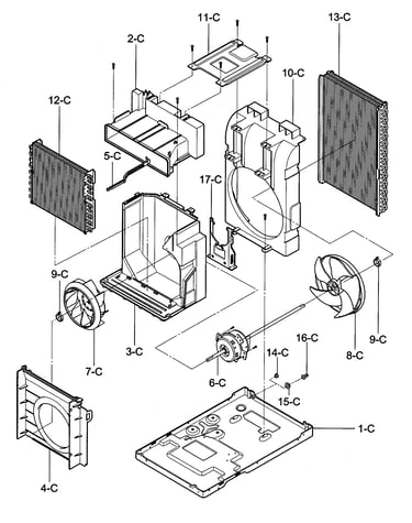 Air handling/cycle parts