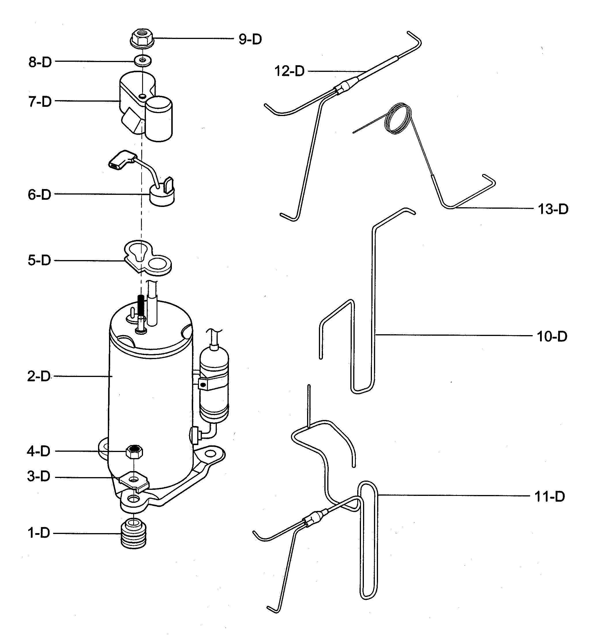 Compressor parts