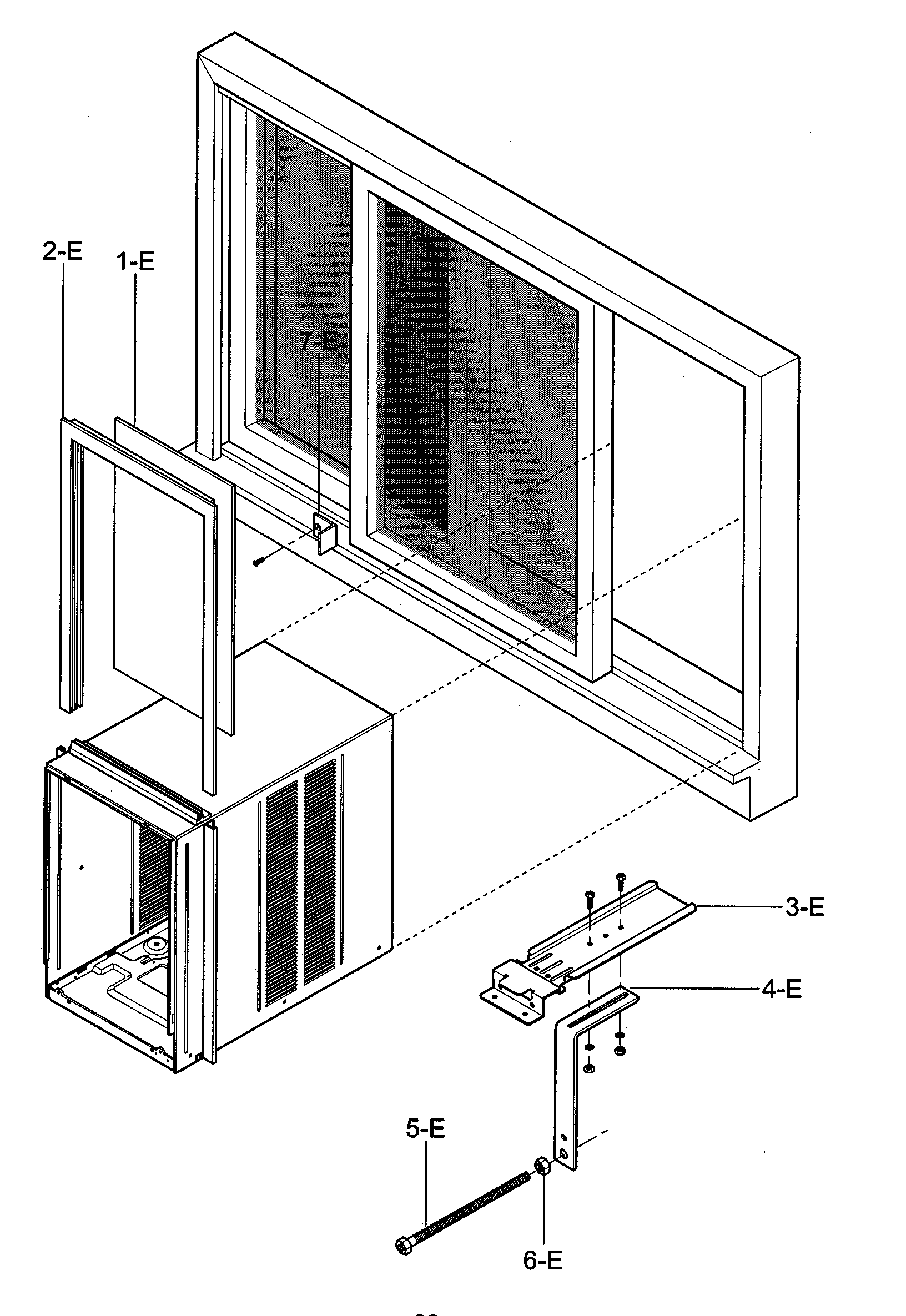 Installation kit parts