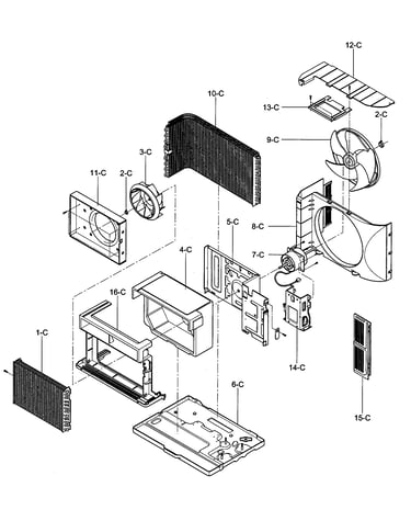 Air handling/cycle parts