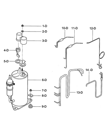 Compressor parts