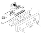 Bosch SHU3302UC/12 fascia panel diagram