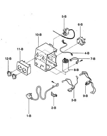 Control box assy