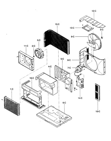 Air handling/cycle parts