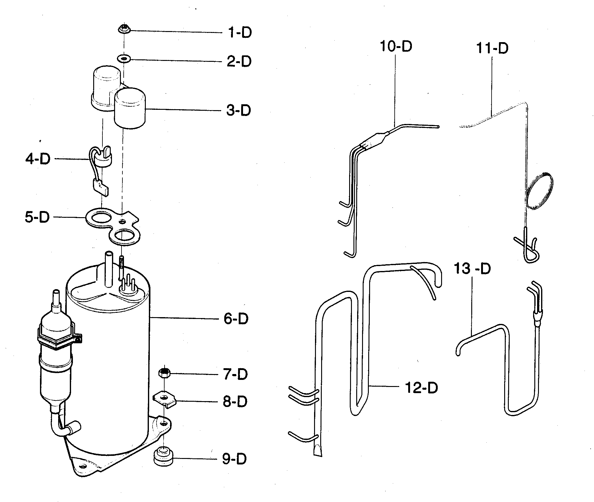 Compressor parts