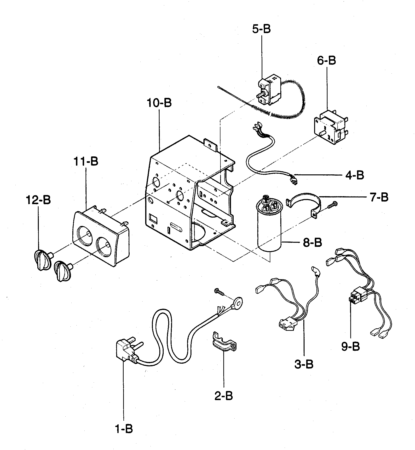 Control box assy