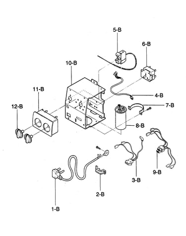 Control box assy
