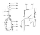 Kenmore 58072083200 compressor parts diagram