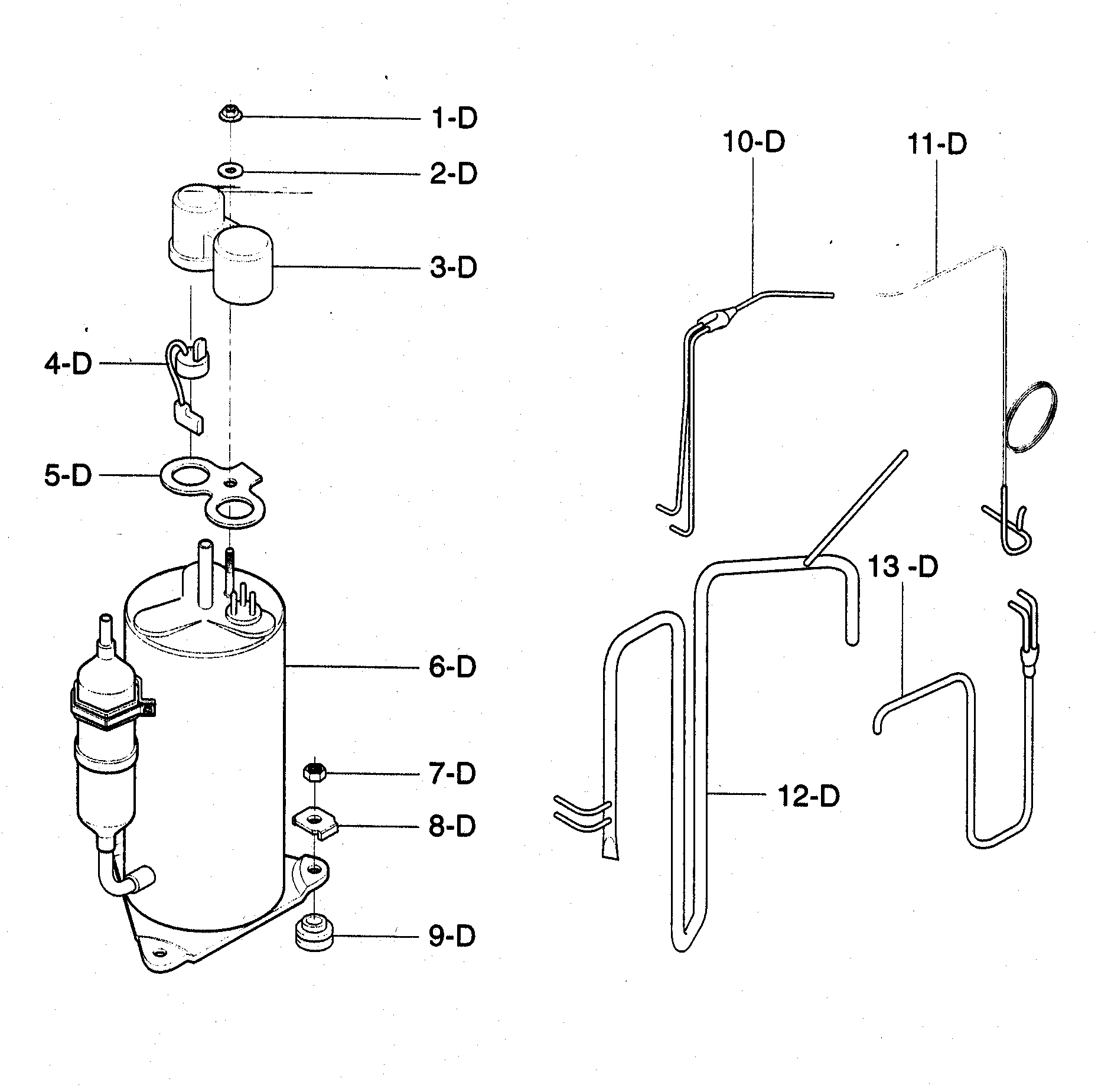 Compressor parts