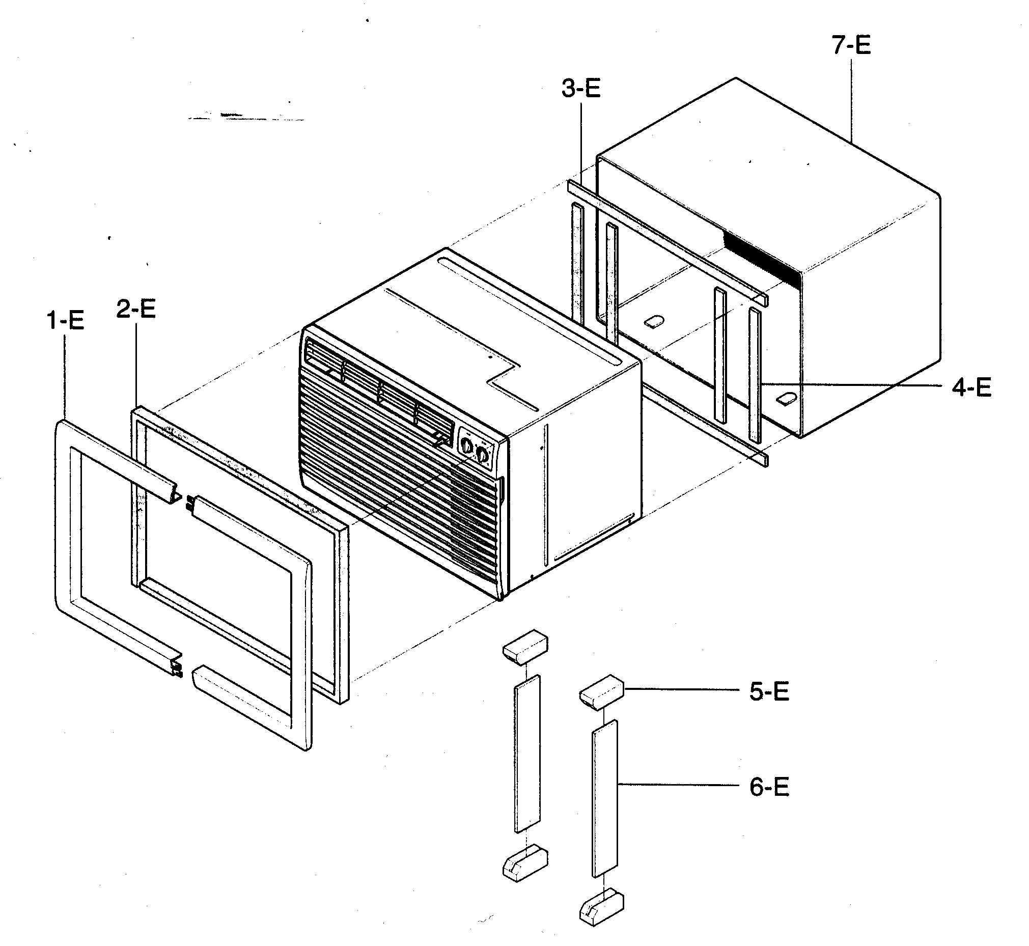 Installation kit parts