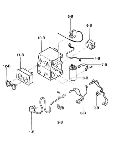 Control box assy