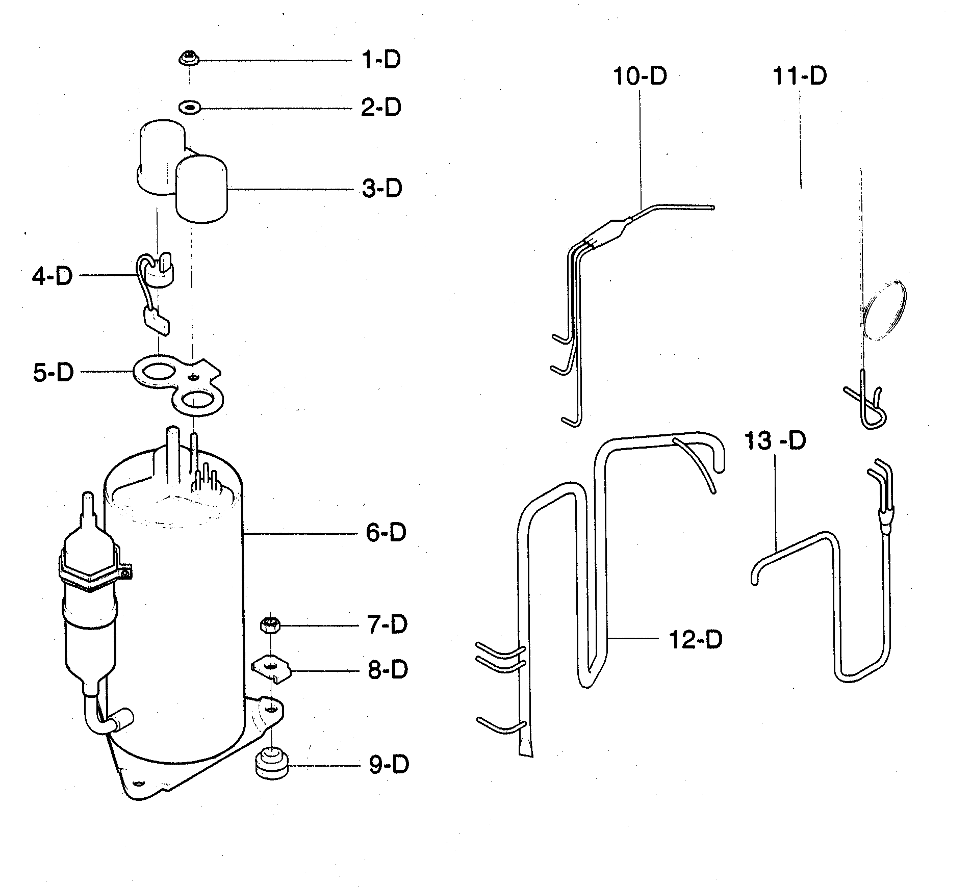 Compressor parts