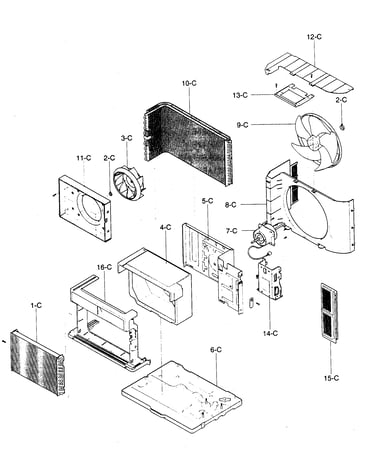 Air handling/cycle parts