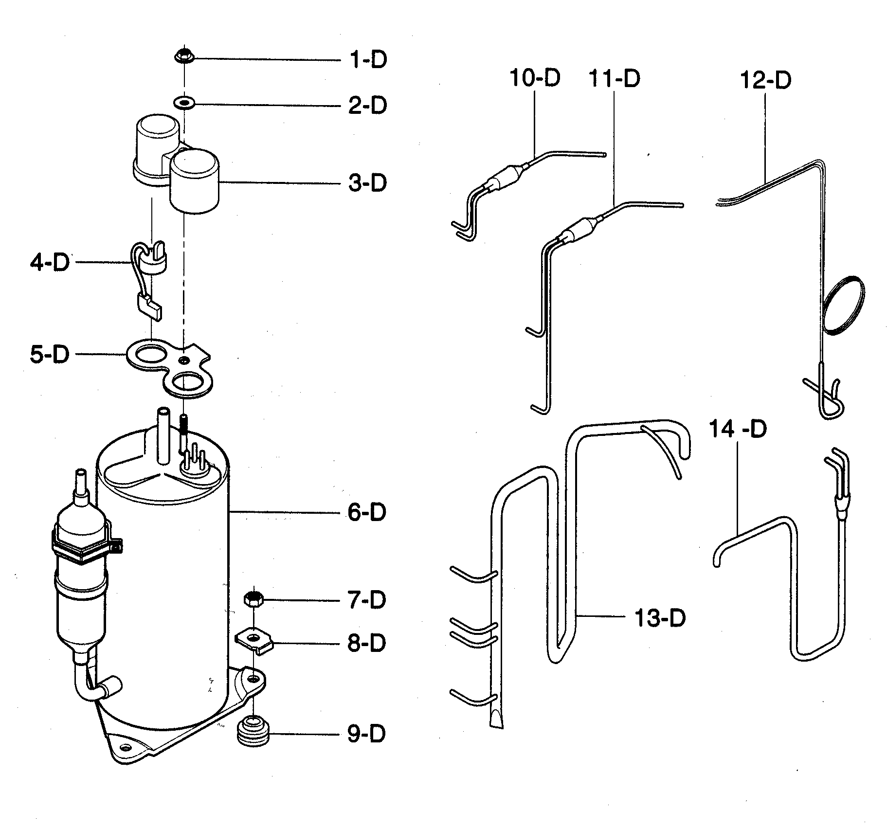 Compressor parts