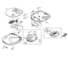 Panasonic SL-SX390P cabinet parts diagram