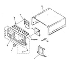 Sony CDP-CX235 cabinet parts diagram