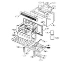 Kenmore 72162772200 oven cavity parts diagram
