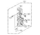 Kenmore 72162772200 latch board parts diagram