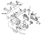 Panasonic PV-L552 cabinet parts diagram