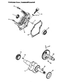 Crankcase cover/camshaft