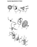 Piston/rod/magneto/flywheel.air cleaner