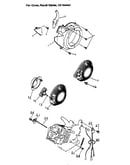 Fan cover/recoil starter/oil sensor