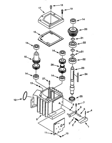 Gear box assy