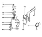 Kenmore 58053650200 compressor parts diagram